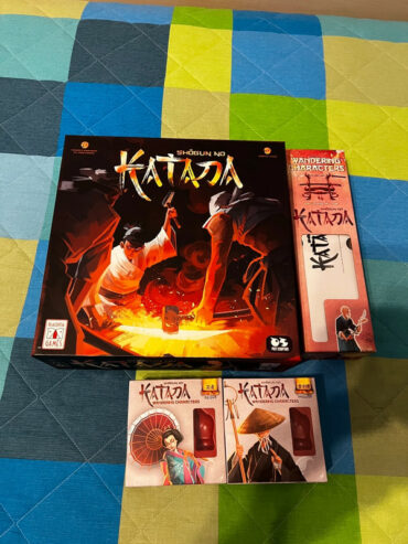 Shogun no Katana gioco da tavolo