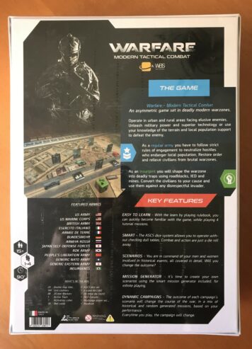 Warfare: Modern Tactical Combat – Kickstarter KS – Italiano – Nuovo Sigillato