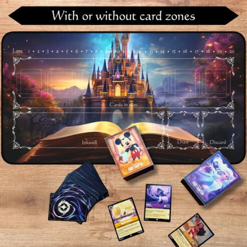 Lorcana Playmat With Zoning 31×15.5 inch