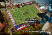 Blood Bowl compatible mat (7’s pitch & 11’s pitch).