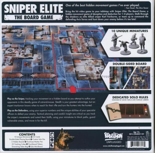 Sniper Elite – The Board Game – EN (Sleeved)