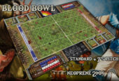 Blood Bowl compatible mat (7’s pitch & 11’s pitch).