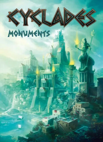 Cyclades con espansioni Titans e Monuments