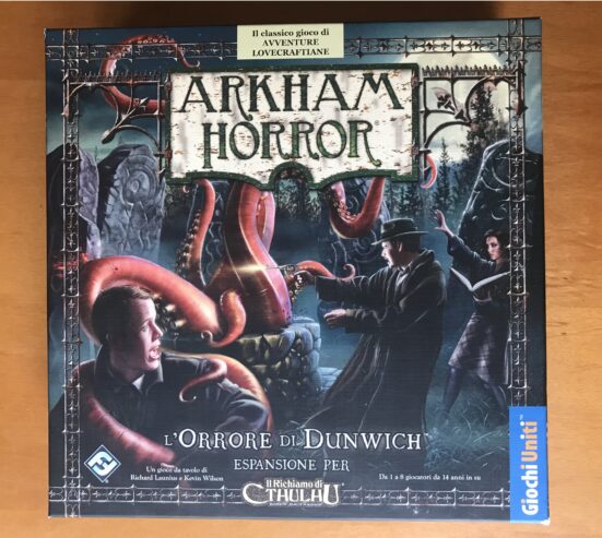 ARKHAM HORROR espansione L’ORRORE DI DUNWICH – IN ITALIANO – parzialmente sigillato