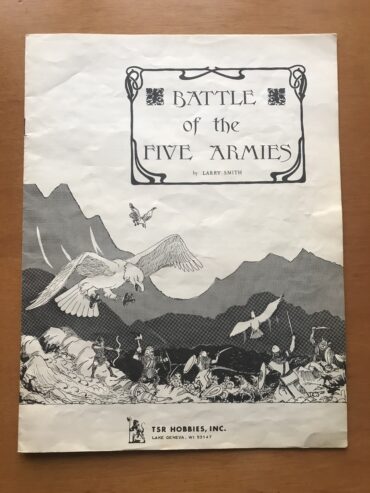 Battle of the Five Armies – TSR Games – Second Edition 2nd – Completo – 1976