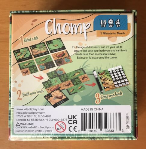 CHOMP + FLYERS & SCAVENGERS + UPGRADE PROMO KIT – KICKSTARTER KS – NUOVO