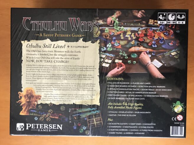 CTHULHU WARS OS4 – Petersen Games – NUOVO SIGILLATO