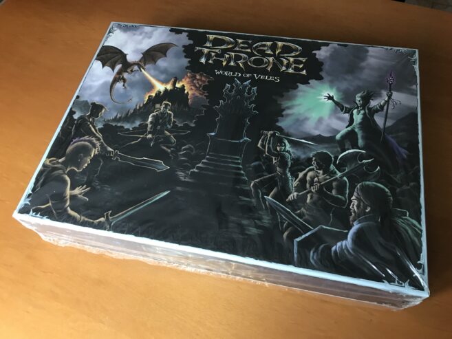 DEAD THRONE – Kickstarter KS – Deluxe box – Prima Edizione – 2019