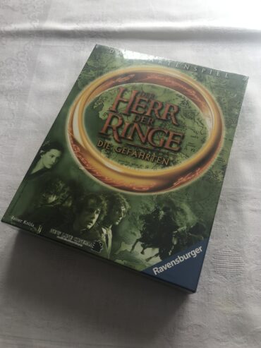 DER HERR DER RINGE: DIE GEFÄHRTEN: DAS KARTENSPIEL – RAVENSBURGER – 2001 – NUOVO