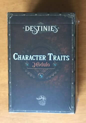 DESTINIES: MODULO CHARACTER TRAITS – Espansione in ITALIANO – Esclusiva Lucky Duck Games – NUOVO SIGILLATO