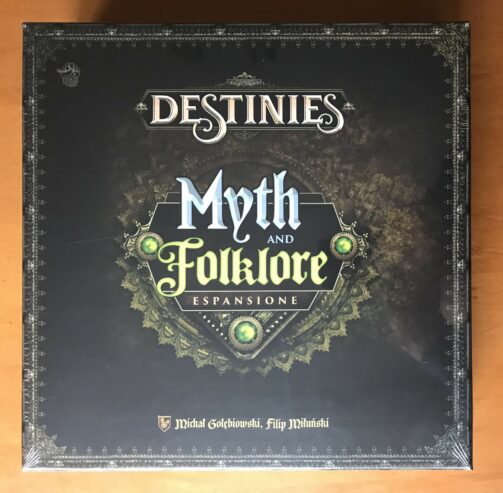 DESTINIES: MYTH AND FOLKLORE – Espansione in ITALIANO – Esclusiva Lucky Duck Games – NUOVO SIGILLATO