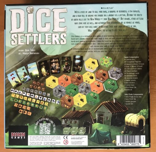 DICE SETTLERS DELUXE EDITION + PROMO – NSKN Games – Kickstarter KS