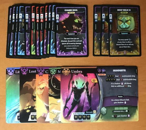 DICE THRONE ADVENTURES PROMO PACK – Carte promozionali – Kickstarter KS