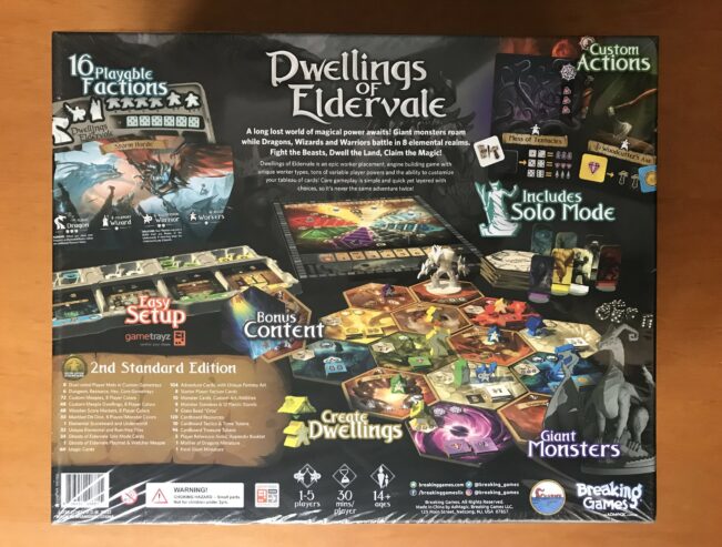 DWELLINGS OF ELDERVALE 2a edizione – Gioco da tavolo – Nuovo Sigillato