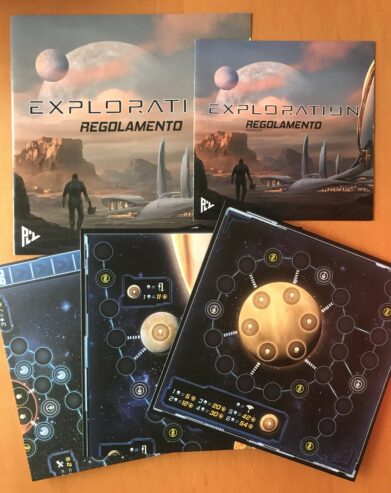 Exploration – Kickstarter KS – in Italiano – Ply Games – Ottimo e 100% completo