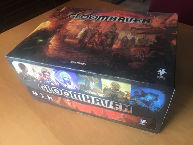 Gloomhaven – Kickstarter KS First edition Prima edizione + miniature + organizer