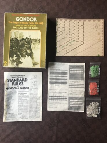 GONDOR – BOXED EDITION – SPI – 1977 – Lord of the Rings LOTR