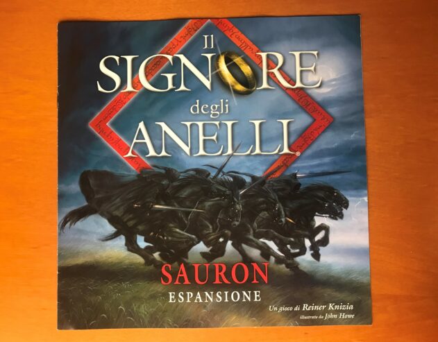 IL SIGNORE DEGLI ANELLI: SAURON ESPANSIONE – Editrice Giochi EG – Completo – 2002