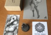 KINGDOM DEATH MONSTER KDM FEMALE DOCTOR – FIRST RUN COLLECTOR’S EDITION – DIPINTA