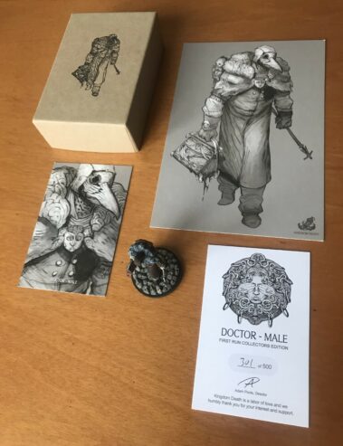 KINGDOM DEATH: MONSTER KDM MALE DOCTOR – FIRST RUN COLLECTOR’S EDITION – DIPINTA