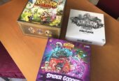 KINGDOM RUSH: RIFT IN TIME DELUXE + espansione Spider Goddess – Kickstarter KS – con miniature dipinte + organizer custom – torri 3d custom