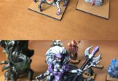 KINGDOM RUSH: RIFT IN TIME DELUXE + espansione Spider Goddess – Kickstarter KS – con miniature dipinte + organizer custom – torri 3d custom