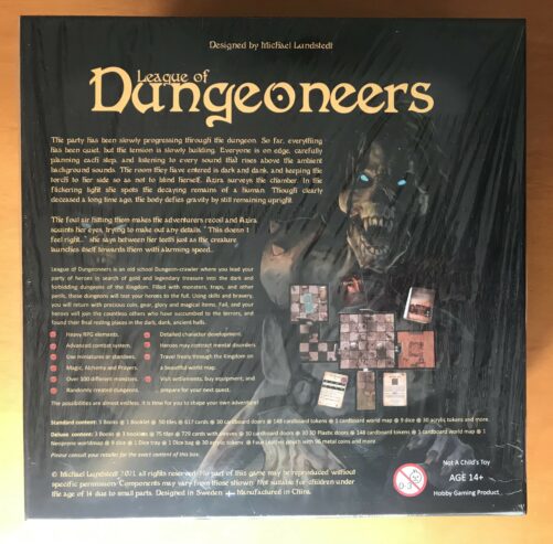 LEAGUE OF DUNGEONEERS ALL-IN – KICKSTARTER KS – NUOVO