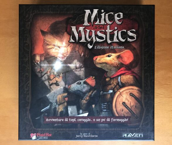 MICE AND MYSTICS – PRIMA EDIZIONE – ITALIANO – Raven – con carte promo – 2013