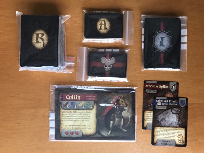 MICE AND MYSTICS – PRIMA EDIZIONE – ITALIANO – Raven – con carte promo – 2013