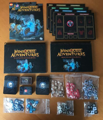 MINIQUEST ADVENTURES + miniature extra – Kickstarter KS – 2021