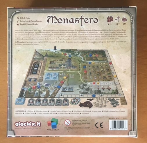 MONASTERO – Gioco da tavolo in ITALIANO – NUOVO – SIGILLATO – 2023