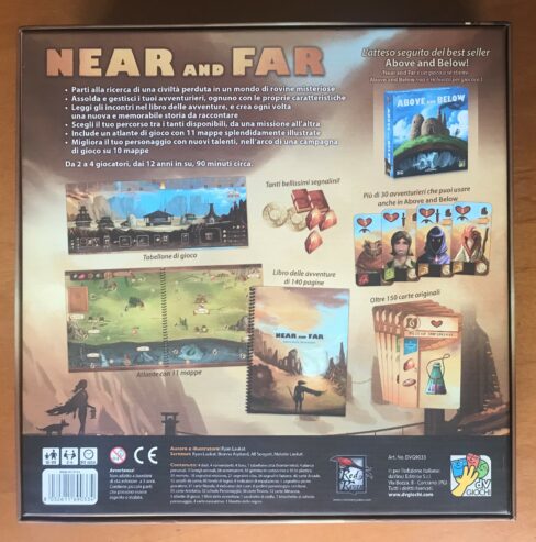 NEAR AND FAR – in ITALIANO – DV GIOCHI Da Vinci – 100% Completo