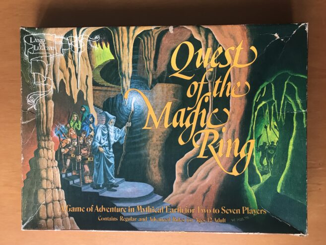 QUEST OF THE MAGIC RING – Land of Legend – Gioco da tavolo – 1975