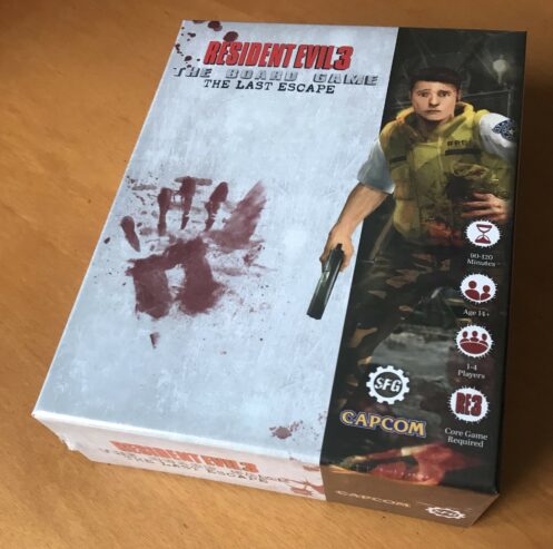 RESIDENT EVIL 3 THE BOARD GAME: THE LAST ESCAPE – Steamforged Games – NUOVO SIGILLATO