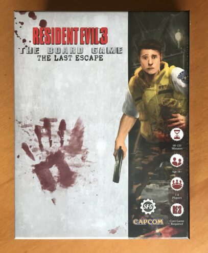 RESIDENT EVIL 3 THE BOARD GAME: THE LAST ESCAPE – Steamforged Games – NUOVO SIGILLATO