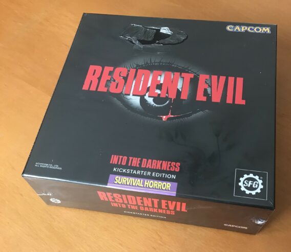 RESIDENT EVIL THE BOARD GAME: INTO THE DARKNESS – Espansione Kickstarter – NUOVO