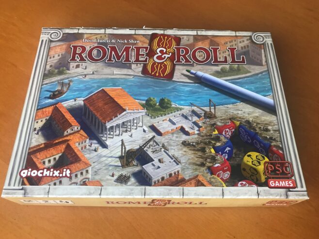 ROME & AND ROLL + Espansione PERSONAGGI – Gioco da tavolo – ITALIANO – Giochix