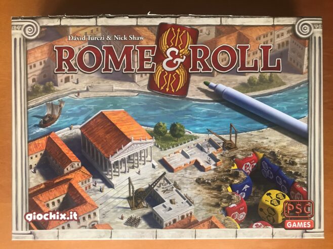 ROME & AND ROLL + Espansione PERSONAGGI – Gioco da tavolo – ITALIANO – Giochix