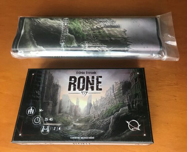 RONE + 2 PLAYMATS, tutto imbustato – Kickstarter KS – Greiferisto