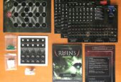 Ruins: Death Binder + espansione Tribes of Myrtia – Kickstarter KS – con capsule proteggi-segnalini