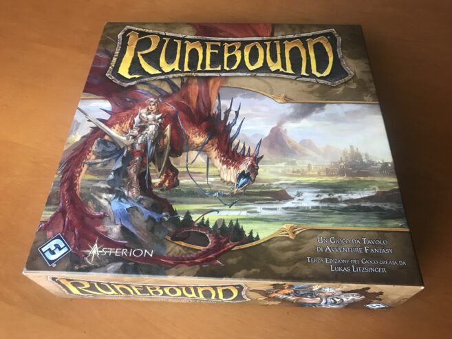 RUNEBOUND Terza Edizione – Gioco da tavolo in ITALIANO – Completo – Perfetto