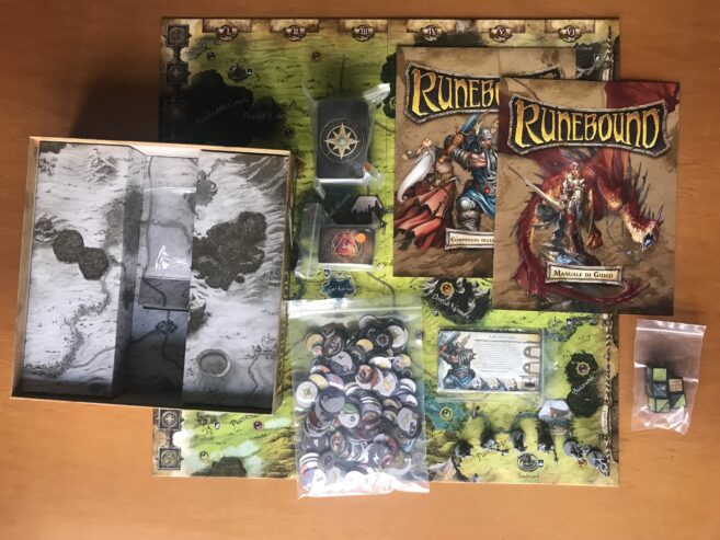 RUNEBOUND Terza Edizione – Gioco da tavolo in ITALIANO – Completo – Perfetto