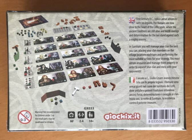 SAMHAIN – Giochix – In italiano e inglese – 2010 – NUOVO SIGILLATO