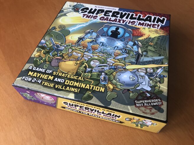 SUPERVILLAIN: THIS GALAXY IS MINE! – Kickstarter KS + 5 espansioni + carte promo