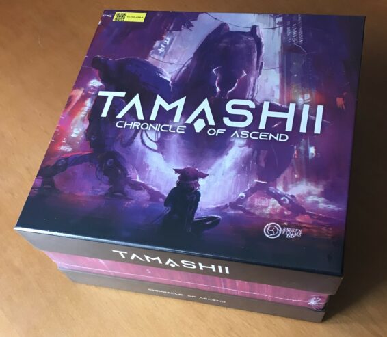 TAMASHII: CHRONICLE OF ASCEND – VERSIONE CON MINIATURE – Gioco da tavolo Kickstarter GameFound – NUOVO