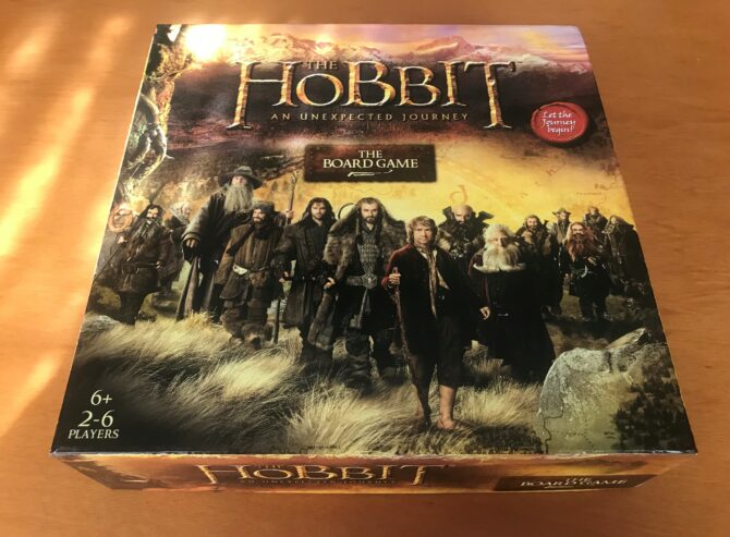 THE HOBBIT AN UNEXPECTED JOURNEY THE BOARD GAME – Vivid – 2012