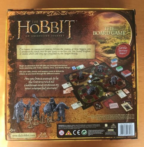 THE HOBBIT AN UNEXPECTED JOURNEY THE BOARD GAME – Vivid – 2012