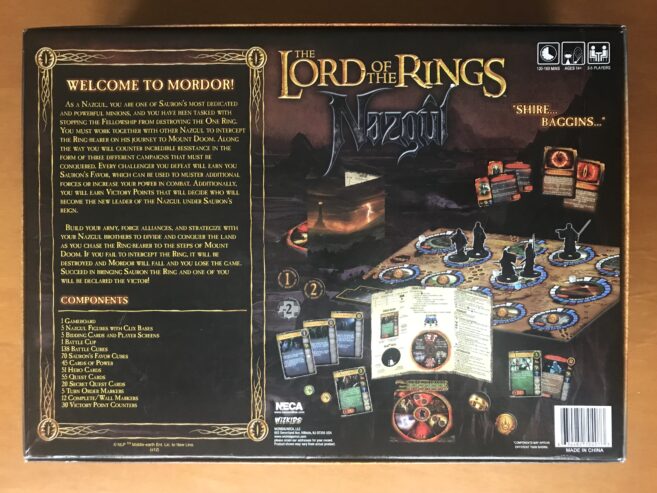 THE LORD OF THE RINGS: NAZGUL – Wizkids Heroclix – 2012