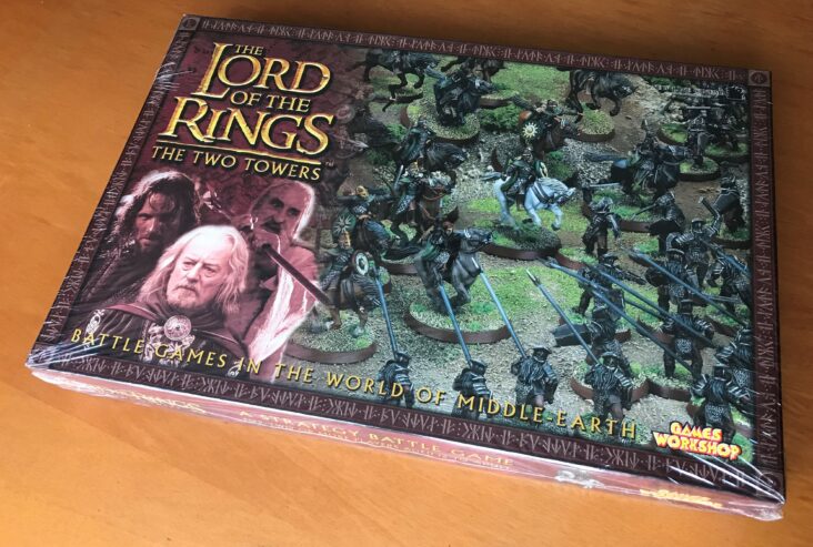 THE LORD OF THE RINGS: THE TWO TOWERS STRATEGY BATTLE GAME – GAMES WORKSHOP – NUOVO SIGILLATO