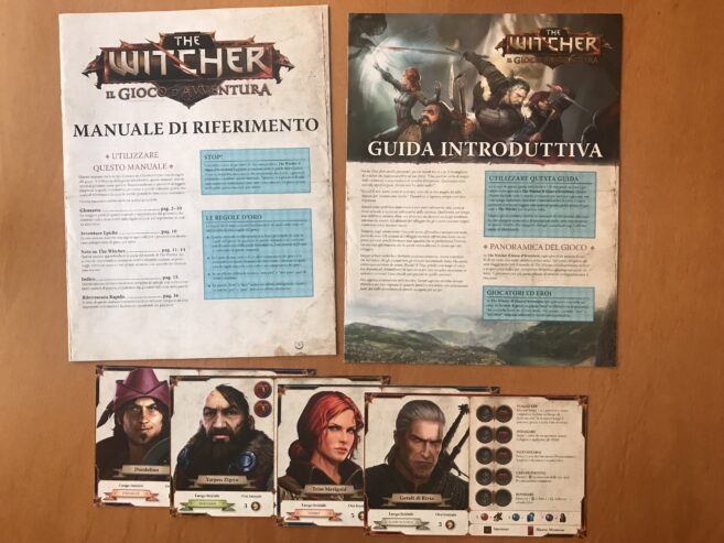 THE WITCHER: IL GIOCO D’AVVENTURA – in ITALIANO – con miniature dipinte